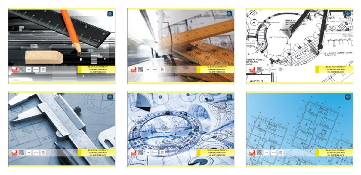 MILLIMETER BLOCK A4 20 SHEETS INTERPRINT